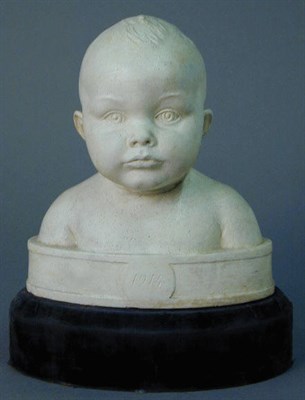 Lot 207 - Marble Bust of a Child and an Identical...