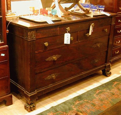 Lot 665A - Classical Style Mahogany Chest of Drawers