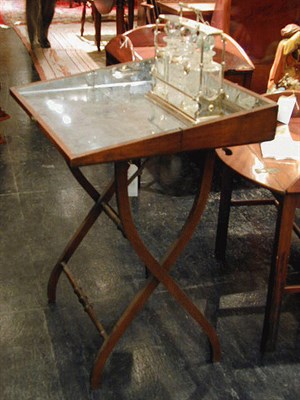 Lot 185 - Georgian Style Mahogany Butler's Tray on Stand