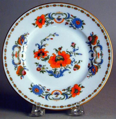 Lot 113 - Twelve Limoges Porcelain Service Plates and...