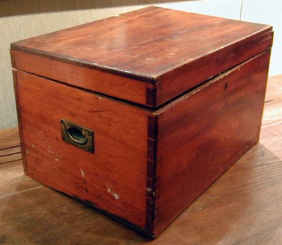 Lot 333 - English Mahogany Box