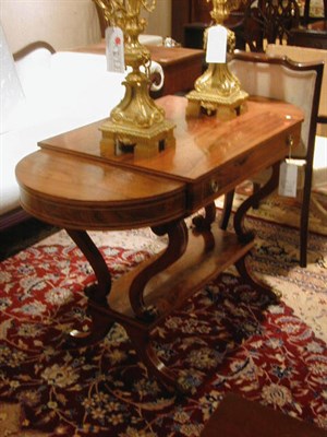Lot 218 - Regency Style Rosewood Sofa Table