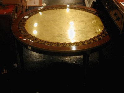 Lot 240 - Continental Neoclassical Style Cocktail Table