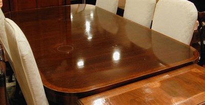 Lot 255 - Georgian Style Mahogany Double-Pedestal Dining...