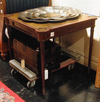 Lot 258 - Regency Style Mahogany Game Table