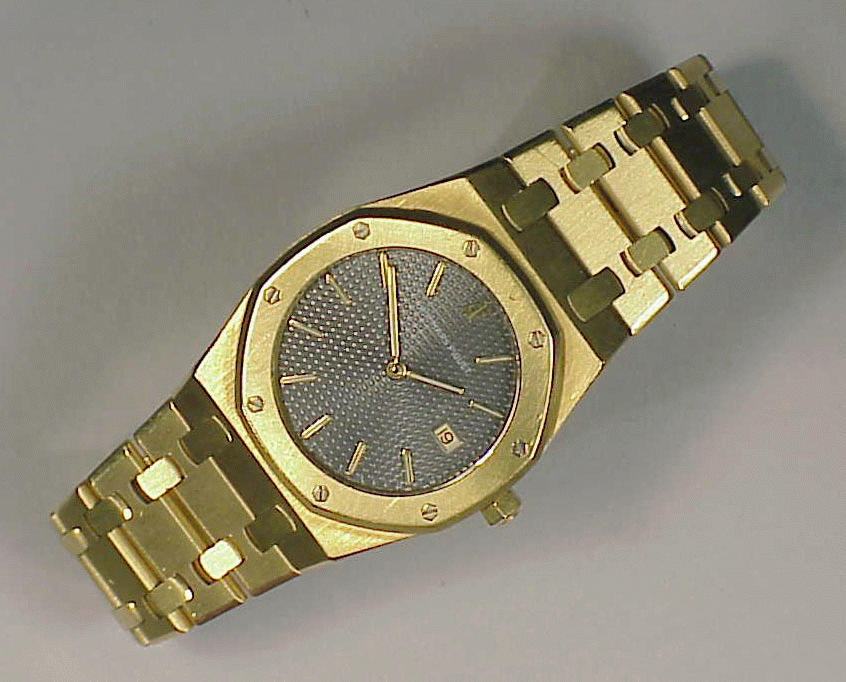 Lot 369 - Gentleman's Gold Quartz Wristwatch 18 kt....