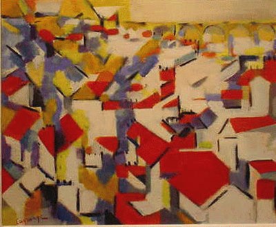 Lot 42 - Jacques Lagrange French, 1917 - 1995 AUTOMNE...