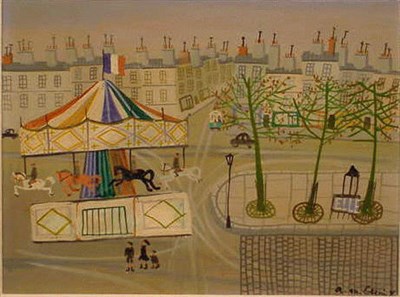 Lot 33 - Armand-Marie Guerin French, b.1913 CAROUSEL...