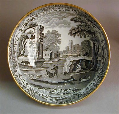 Lot 610 - Copeland Porcelain Transfer Ware Bowl
