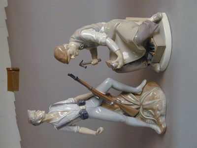 Lot 608 - Two Lladro Porcelain Figures