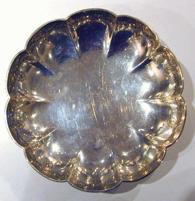 Lot 600 - Tiffany & Co. Sterling Silver Lobed Bowl...