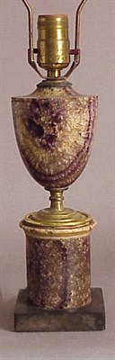 Lot 446 - George III Blue John Urn Late 18th/early 19th...
