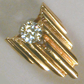 Lot 442 - Gold and Diamond Ring 14 kt. yellow gold, the...