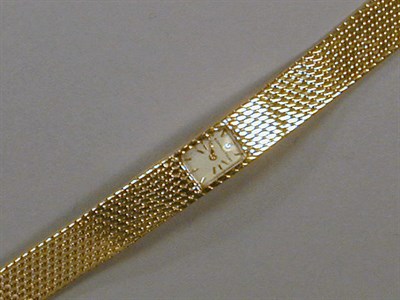Lot 503 - Lady's Gold Wristwatch 18 kt. yellow gold, the...
