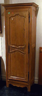 Lot 461 - Provincial Louis XV Style Oak Armoire