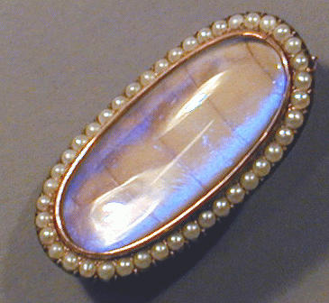 Lot 102 - Gold Memorial Pin Yellow gold, of oval outline,...