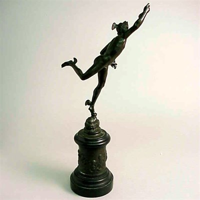 Lot 645 - Bronze Sculpture of Mercury After Giovanni da...