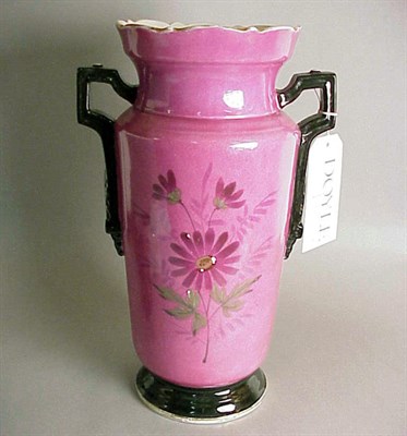Lot 501A - Pair of Paris Porcelain Two-Handled Vases