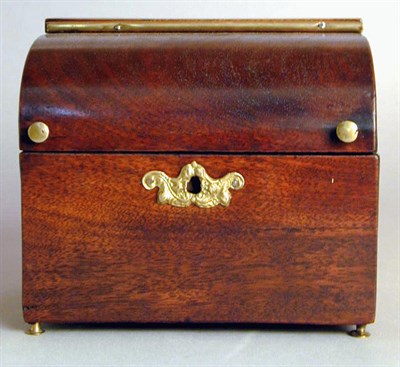 Lot 193 - Pair of English Mahogany Tea Caddies