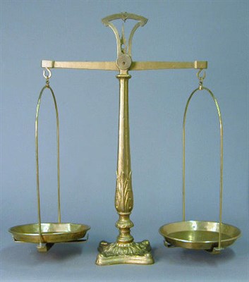 Lot 740 - Brass and Iron Scale