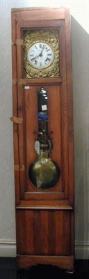 Lot 110 - Provincial Louis XV Style Fruitwood Tall Case...