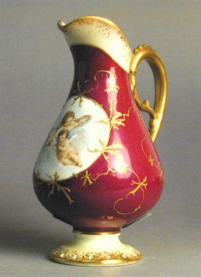 Lot 181 - Vienna Style Porcelain Tea Set Comprising a...