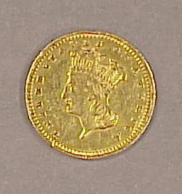 Lot 18 - One United States Gold Coin $1 Indian Head,...