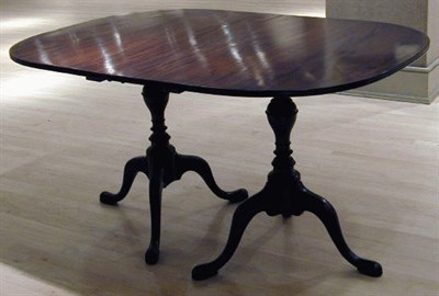 Lot 127 - Georgian Style Mahogany Double-Pedestal Dining...