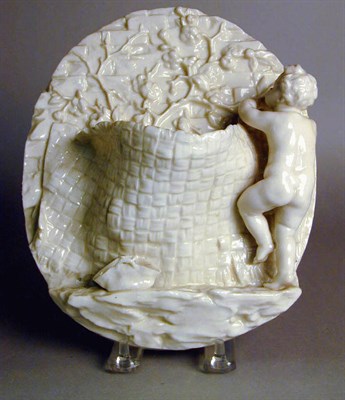 Lot 310 - Group of Three Royal Worcester Porcelain Wall...