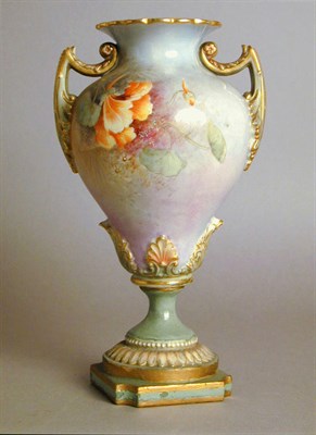 Lot 314 - Group of Eight Royal Worcester Porcelain Vases