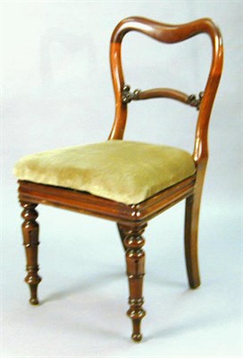 Lot 493 - Set of Six William IV Mahogany Dining Chairs
