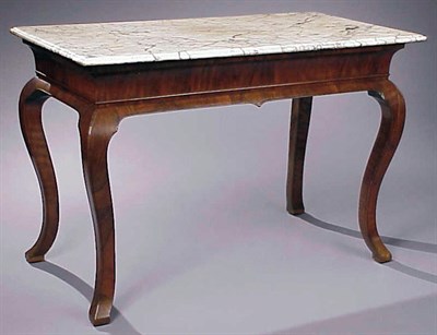 Lot 389 - George II Mahogany Console The rectangular...
