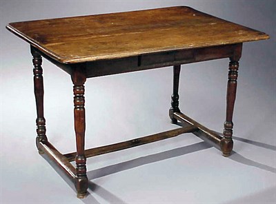 Lot 288 - Continental Baroque Oak Side Table The...