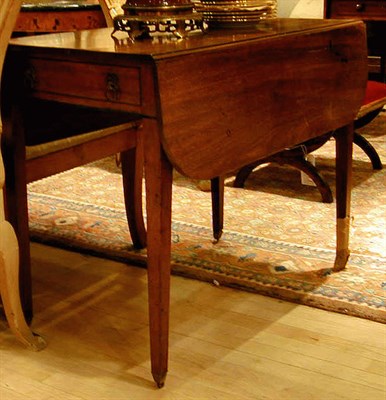 Lot 489 - Regency Mahogany Pembroke Table