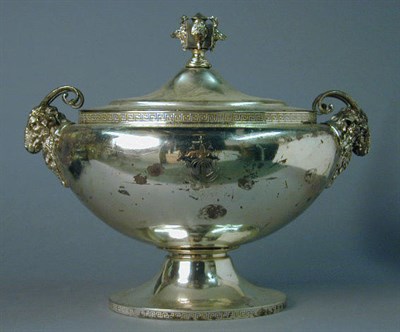 Lot 393 - Gorham Silver Plated Soup Tureen