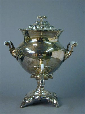 Lot 394 - Silver Plated Water Urn