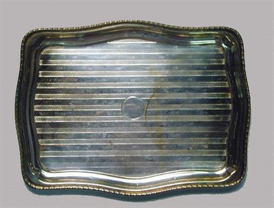 Lot 397 - Group of Five Silver Plated Trays