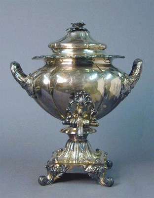 Lot 358 - Sheffield Silver Plated Hot Water Urn