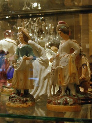Lot 362 - Group of Porcelain Figurines Approximately...