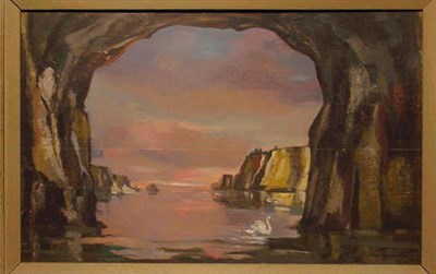 Lot 169 - Bernard Lamotte French, 1903-1983 SWAN OF...