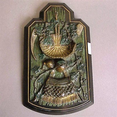 Lot 299A - Cold Painted Bronze Hanging Watch Stand