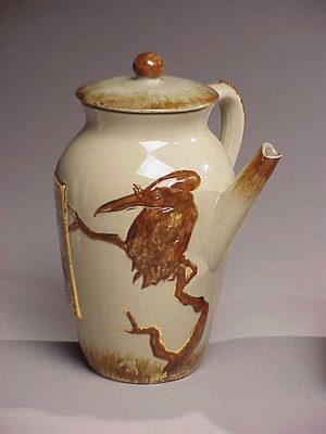 Lot 473 - Rookwood Pottery Coffee Pot Dated 1887...