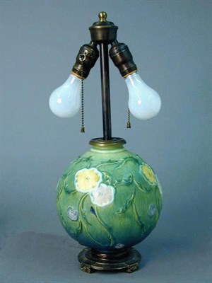 Lot 483 - Two Pottery Lamps