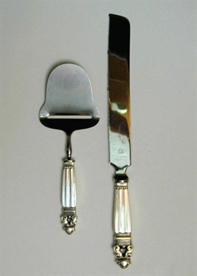 Lot 402 - Group of Five Georg Jensen Sterling Silver...