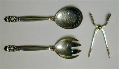 Lot 403 - Group of Ten Georg Jensen Sterling Silver...