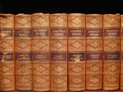 Lot 412 - [BINDING] COOPER, JAMES FENIMORE Works 15 vols....