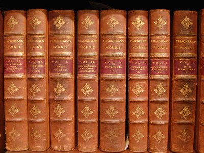 Lot 417 - [BINDING] THACKERAY, WILLIAM MAKEPEACE Works...