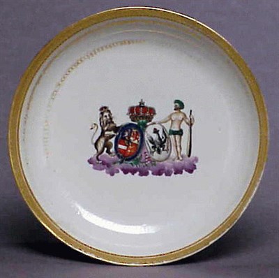 Lot 227 - Chinese Gilded and Enameled Export Porcelain...