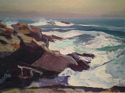 Lot 9 - Abram Jacovlevitch Bogdanove Russian/American,...