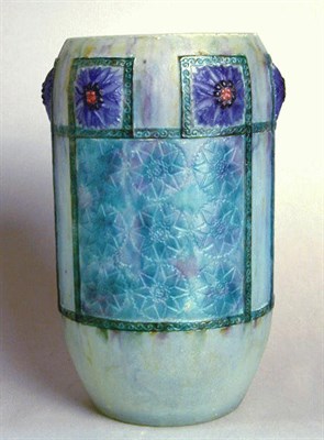 Lot 294 - Pate de Verre Vase A. G. Argy-Rousseau Of...